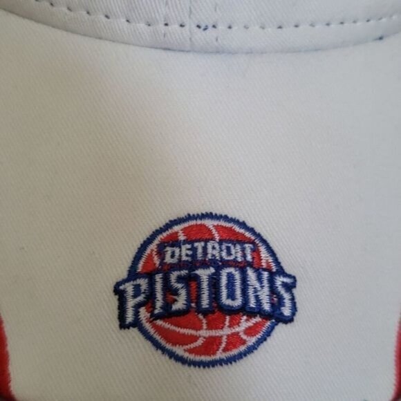 Detroit Pistons Basketball Adidas Ball Cap Hat - Picture 9 of 10